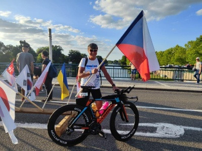 Dana Hyláková vybojovala druhé místo v kategorii na Ironmanovi v Hradci Králové